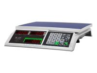 Весы торговые M-ER 326 AC -32.5 с АКБ без стойки LED Slim (32кг х 5г) Mercury